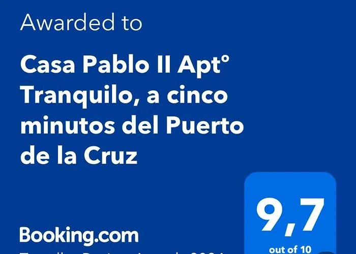 Casa Pablo Ii Aptº Tranquilo, A Cinco Minutos Del Puerto De La Cruz Apartman